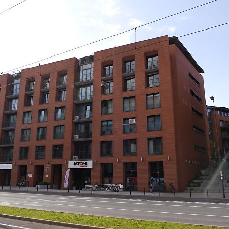 Modern Apartment In City Center Krakau Exterior foto