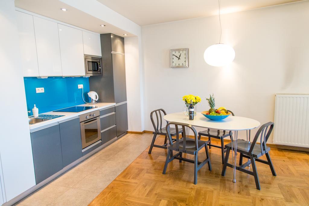 Modern Apartment In City Center Krakau Exterior foto
