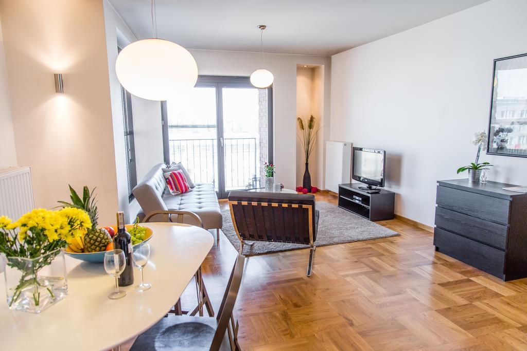 Modern Apartment In City Center Krakau Exterior foto